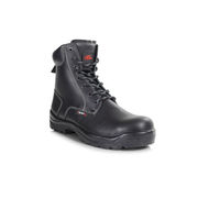 PB15 Black DDR High Leg Combat Boot